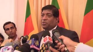 Remarks to Media by Minister of Foreign Affairs Ravi Karunanayake following Diplomatic Briefing