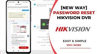 How To Reset Hikvision DVR | Hikvision Password Reset Using Hik Partner Pro