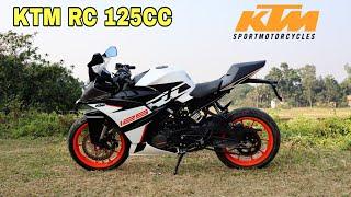 KTM RC 125 REVIEW TEST RIDE || FIRST IMPRESSION BANGLADESH || JESTER MH SUMON