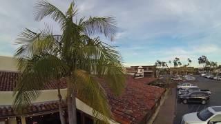 Old California Restaurant Row - An Aerial View