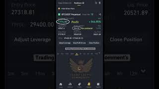 BTC/USDT Live Trade With profit #crypto #bitcoin #cryptotrade #cryptocurrency #binance #trading