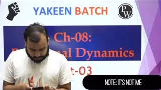 Physics Wallah On Missing Test | Yakeen Batch | Alakh pandey on not giving test | PW Angry Moment 