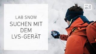 Verschüttetensuche mit dem LVS Gerät – Tutorial (14/17) (Deutsch) | LAB SNOW