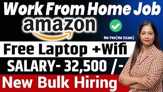 Amazon Recruitment 2025 | Amazon Work From Home Jobs |Job For Freshers in Amazon|Online Jobs At Home