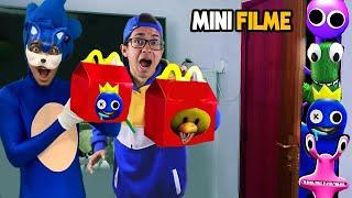 MC DONALDS , ESCONDERIJO, PRINGLES , FIGURINHAS COPA 2022 E BEBIDA DOS RAINBOW FRIENDS - MINI FILME