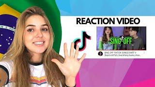 REACTION SING OFF TIKTOK SONGS PART V (Build A B*tch, Everything Sucks, Kiss Me More) vs Mirriam Eka