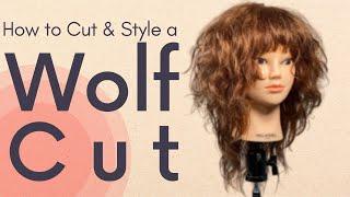 How to Cut and Style a Wolf Cut