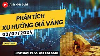 Phân tích xu hướng giá vàng ngày 03/07/2024.Vàng test lại 2300 hay phá đỉnh tạo kỉ lục mới ?