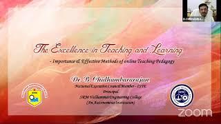 5th Day 1st Session AICTE-ISTE Refresher Program by Dr. B.Chidambararajan Principal SRM-VEC
