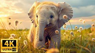 Relax With The World Of Baby Animals 4K - Relaxing Music for Anxiety and Stress Relief • Calm Nature