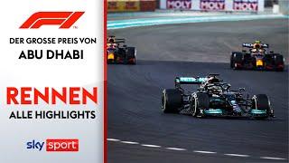 Absolut irres Finish nach Safety Car! | Rennen - Highlights | Preis von Abu Dhabi | Formel 1