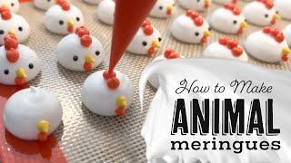 How to Make Animal and Character Meringues | Italian Meringue Recipe