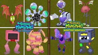 MonsterBox: DEMENTED DREAM ISLAND with Monster Fanmade Redesign | My Singing Monsters TLL Incredibox