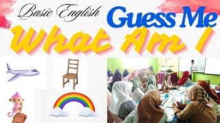 Guess me, What am I ? II English meeting #BasicEnglish @bambapuangfoundation