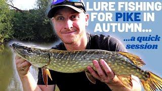 Lure Fishing For Pike in Autumn