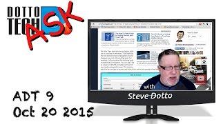 Ask Dotto Tech #9 - Evernote Tips, Evernote Tricks and Online Hard Drive Backup