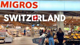 Food Prices in Switzerland MIGROS Supermarket || Shopping Guide
