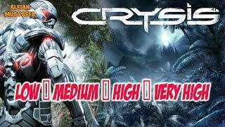 CRYSIS Benchmark Test on Geforce GTX 960 2GB | i5 4460 | 8gb Ram