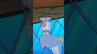 Sandy Cheeks Inflation blows like a Balloon from Pearl the Whale