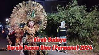 Kirab Budaya Bersih Dusun Blau 2024