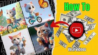 Unlock $1000/Month with AI: Master Cat Video Creation for Viral Success!|Urdu|hindi