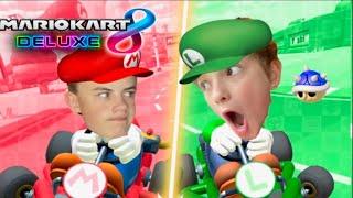 Racing Ryden Schrock In Mario Kart!?!?!