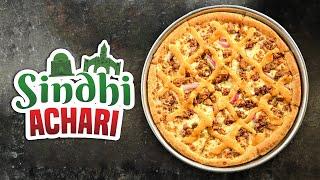 New Sindhi Achari Pizza by California Pizza | Food Film | Flavors Of Pakistan