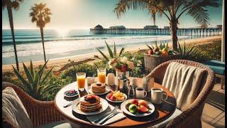 ️Breakfast on the Beach  | Relaxing Beach Moments with Smooth Jazz  ️