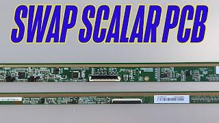 Replace scalar PCB in BOE panel