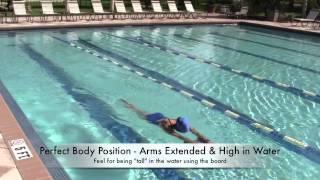 Coach Robb: Swimming: How To Use a Kickboard