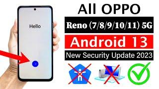 All OPPO Reno {7/8/9/10/11} 5G Series FRP Unlock ANDROID 13 (Without Pc) - 100% New 2023