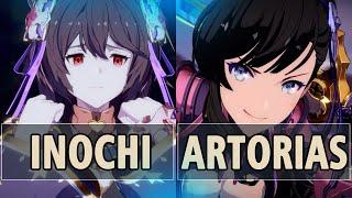 GBVSR:Inochi (Nier) Vs Artorias (Beatrix)| High Level Gameplay.