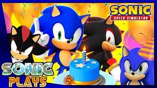 Sonic & Shadow's Birthday Celebration!【Sonic Speed Simulator】