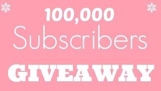 100,000 Subscribers Giveaway | SimplyBakings CLOSED
