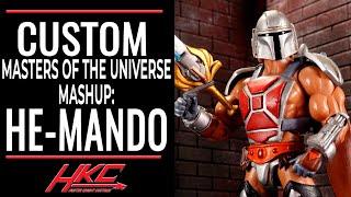 HE-MAN: The Mandalorian HE-MANDO Custom action figure by Hunter Knight Customs