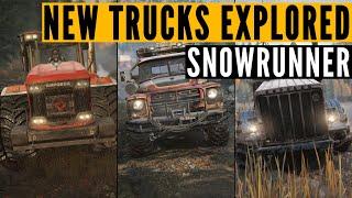 SnowRunner Season 8 NEW trucks: My FIRST impressions