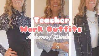 25 Autumn/Winter Work Outfits for Teachers | Outfit Inspiration | UK Primary Teacher