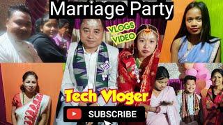 Marriage Party | Wedding Celebration | Marriage Event | Vlogs video of #kiranvlogger