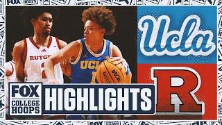 UCLA Bruins vs. Rutgers Scarlet Knights Highlights | FOX College Hoops