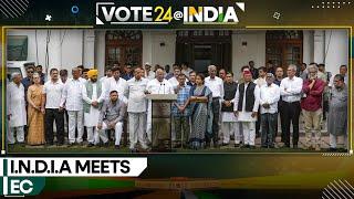 India exit polls: I.N.D.I.A leaders meet EC over counting of postal ballots | India News | WION