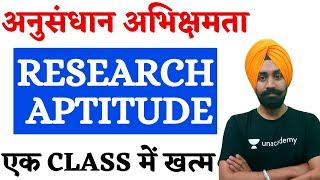 Complete Research Aptitude In One Class | Talvir Singh | NTA UGC NET | Unacademy Live