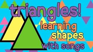 TRIANGLE SONG FOR KIDS – Learn Shapes for Toddlers Shapes for Children Learn Shapes Song