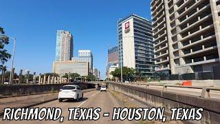 Richmond, Texas to Houston, Texas! Drive with me on a Texas highway!