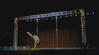 Kenneth Kao, Male Pole Dancer, 2014 US National Pole Championship Silver Medalist,