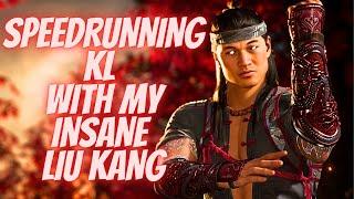MORTAL KOMBAT 1: Speed Running Kombat League With Liu Kang. My Liu Kang Is Insane!!!!