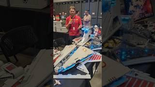 7 Feet Long! LEGO Star Wars Venator by  @willbricksproductions