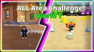 All Area Challenge | Unboxing Simulator - World 1