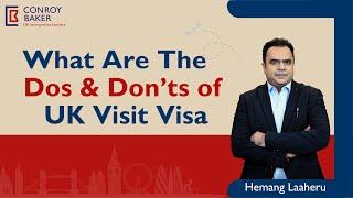 Can i work in the UK on Visit Visa ? || What are the do's and don'ts of UK Visit Visa ?