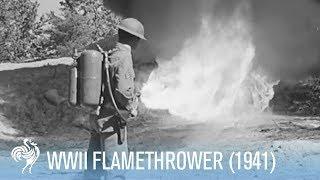 U.S. Army Fights with Flames: WWII Flamethrower Test (1941) | War Archives