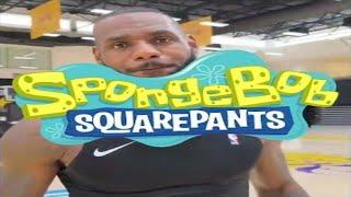 LeBron James, scream if you love SPONGEBOB SQUAREPANTS